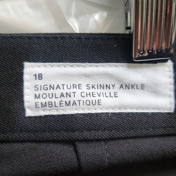Gap Skinny Ankle Pants, Black - Picture 5 of 5